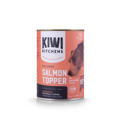 KIWI KITCHENS Salmon Topper Dog Wet Food Can