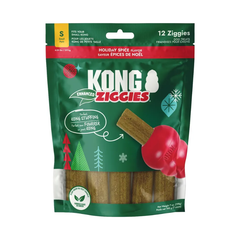 KONG Ziggies Enhanced Holiday Spice Dog Treats Small 198g