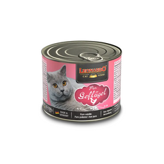 Leonardo Quality Selection Pure Poultry Cat Wet Food Can