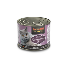 Leonardo Quality Selection Rich in Rabbit Cat Wet Food Can