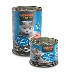 Leonardo Quality Selection Rich in Ocean Fish Cat Wet Food Can