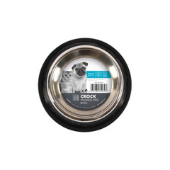 M-PETS Crock Stainless Steel Bowl M