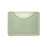 M-PETS DUPLEX Cat Litter Mat Green
