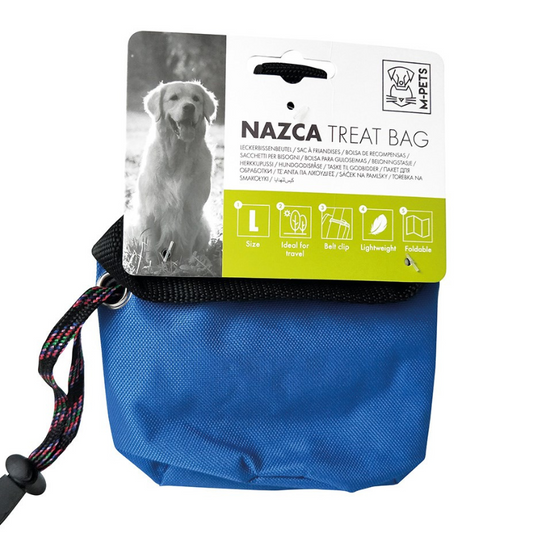 M-PETS Nazca Treat Bag- Blue
