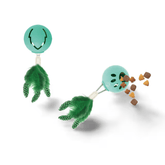 M-PETS Tampo Leaf with Treat Dispenser Cat Toy