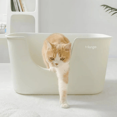 Mango Extra Size High Edge Ultra-light Weight Cat Litter Box For Large Cat