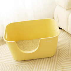 Mango Extra Size High Edge Ultra-light Weight Cat Litter Box For Large Cat