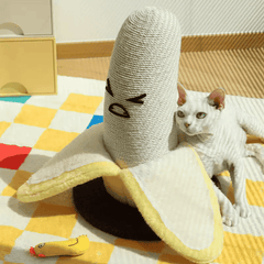 MiaoFairy Banana Sisal Cat Scratching Post