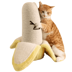 MiaoFairy Banana Sisal Cat Scratching Post
