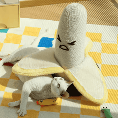 MiaoFairy Banana Sisal Cat Scratching Post