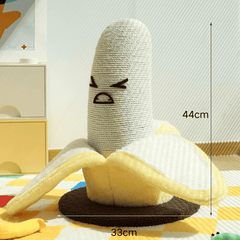 MiaoFairy Banana Sisal Cat Scratching Post