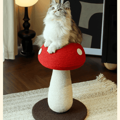 MiaoFairy Mushroom Sisal Cat Scratchers Tall