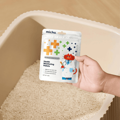 Michu Cat Health Monitoring Pellets - Colour Changing Indicators For Home Urine Testing