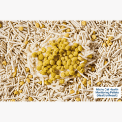 Michu Cat Health Monitoring Pellets - Colour Changing Indicators For Home Urine Testing