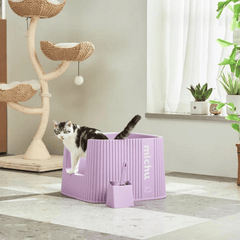 Michu XXL Container Cat Litter Box with Scoop