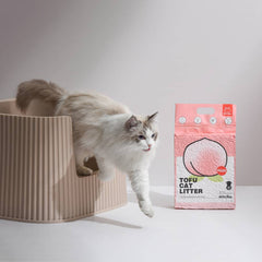 Michu Natural Clumping Tofu Cat Litter 2.5kg/6L