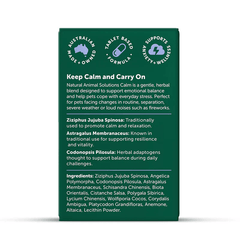 Natural Animal Solutions Calm 30 Tablets