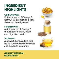 Natural Animal Solutions Omega Oil For Dogs and Cats