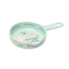 NIANGAO Cute Pet Bowl Mini Pan Green