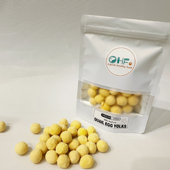 OHF Freeze Dried Dogs and Cats Treats Quail Egg Yolks 100% Nature 100g