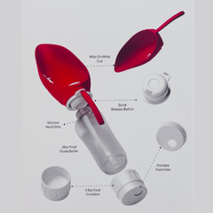 Orijen Pet Kibble and Water Travel Bottle