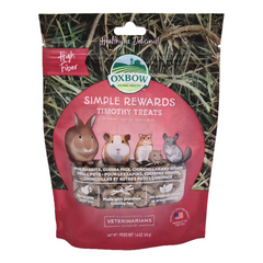 Oxbow Simple Rewards Timothy Treats For Small Animals 40g
