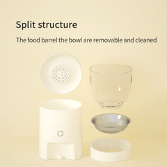 PAKEWAY Automatic Pet Feeder 4L- White