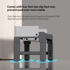 Pakeway Lifting Bowl With Five Height Adjustable(Two Steel Bowls)