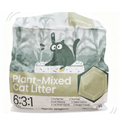 Pawaroos Plant Tofu Mixed Cat Litter 2.5kg/6L