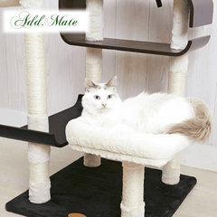Petio Add Mate Villa Fort Cat Scratching Tree Tall