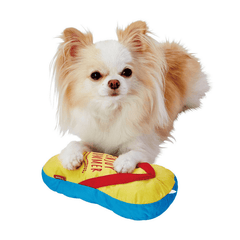 Petio Cool Plush Squeaker Dog Toy – Sandal
