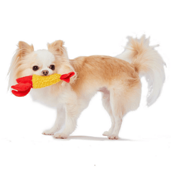 Petio Ethical Door Squeaker Dog Toy Shrimp