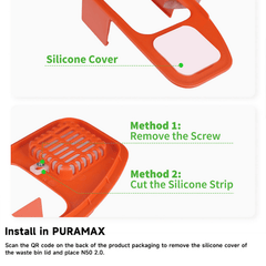 PETKIT Odor Eliminator N50 2.0 for Pura Max Self-Cleaning Cat Litter Box