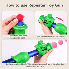 Pikapet Ball Launching Gun Interactive Cat Toy - Multiple Shot