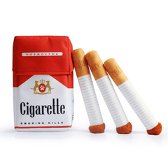 Pikapet Cigarette Box Squeaky Dog Toy