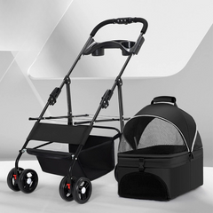 Pikapet Foldable Pet Stroller