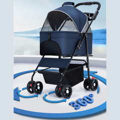 Pikapet Foldable Pet Stroller