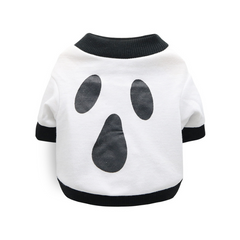 Pikapet Halloween Pet Costume Dog Cat T-Shirt Ghost