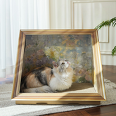 Pikapet Oil Painting Art Cat Scratcher - Flower