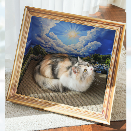 Pikapet Oil Painting Art Cat Scratcher - Meadowlands
