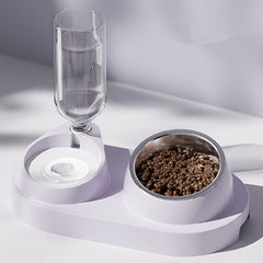 Hoopet Pet Ceramic Bowl Feeder Water Dispenser