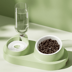 Hoopet Pet Ceramic Bowl Feeder Water Dispenser