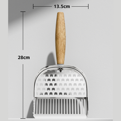 Pikapet Stainless Steel Cat Litter Scoop