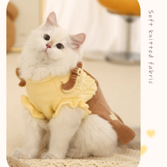 Pikapet Teddy Cute Pet Sweater Dress