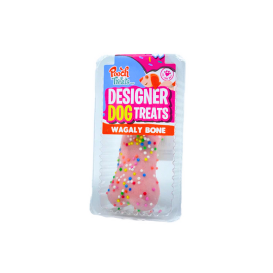 Pooch Treats Designer Wagaly Bones Dog Treats 65g