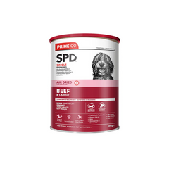 Prime100 SPD Air Dried Beef & Carrot Dry Dog Food