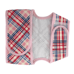 Princess Honeybelle X Catventure - Escape Proof Cat Harness - Pink Tartan