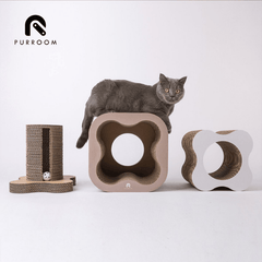 PURROOM 5 In 1 Cat Scratcher – Plumeria
