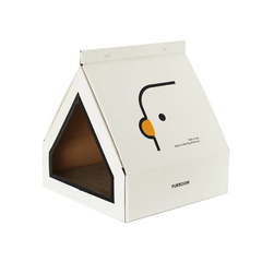 PURROOM Tent Cat Scratching Box