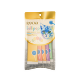 RANOVA Cat Treats Freeze Dried Lollipop Mix Flavour 5pcs